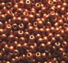 50g 6/0 Metallic Dark Copper Seed Beads